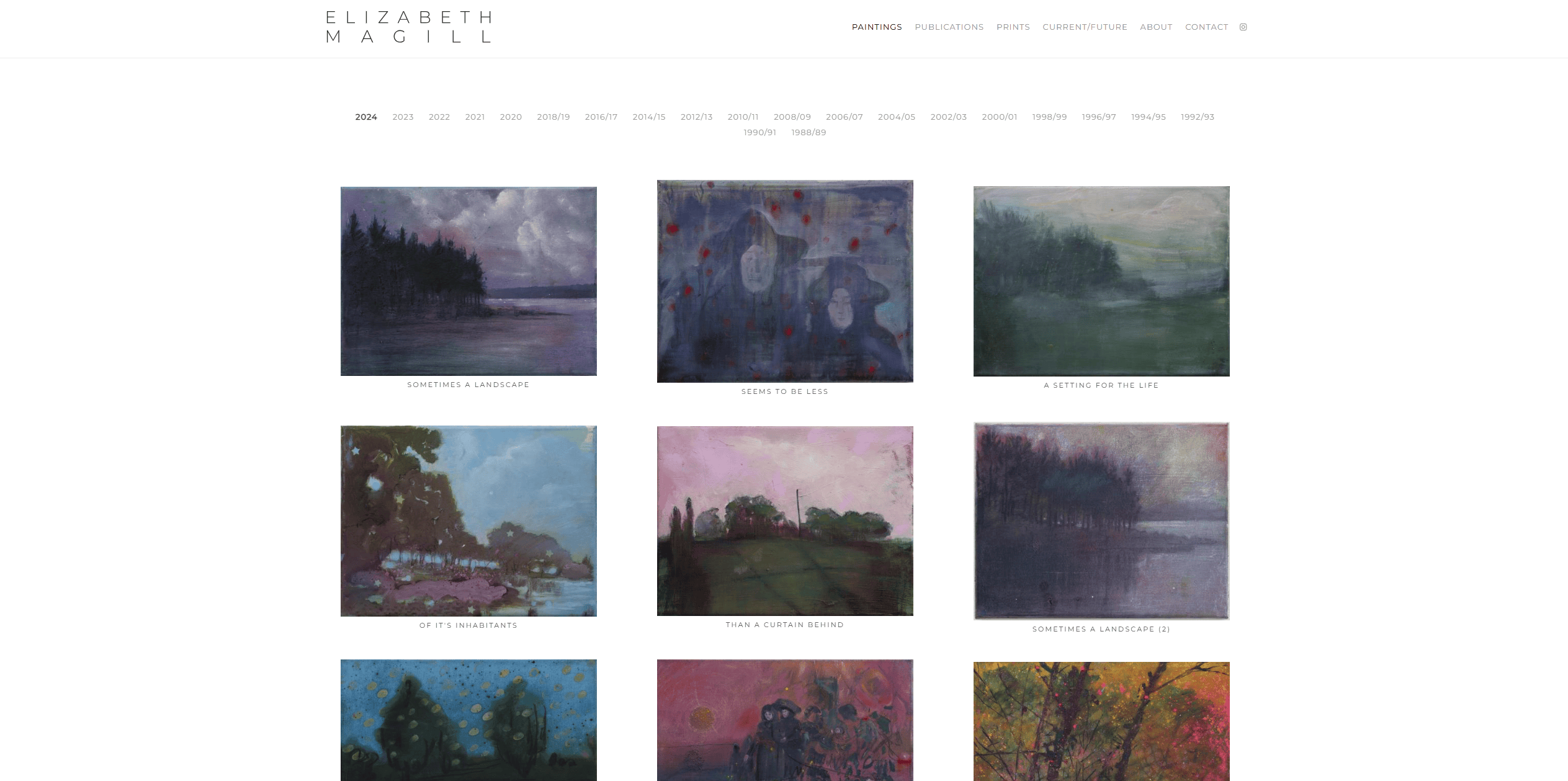 Artist Website